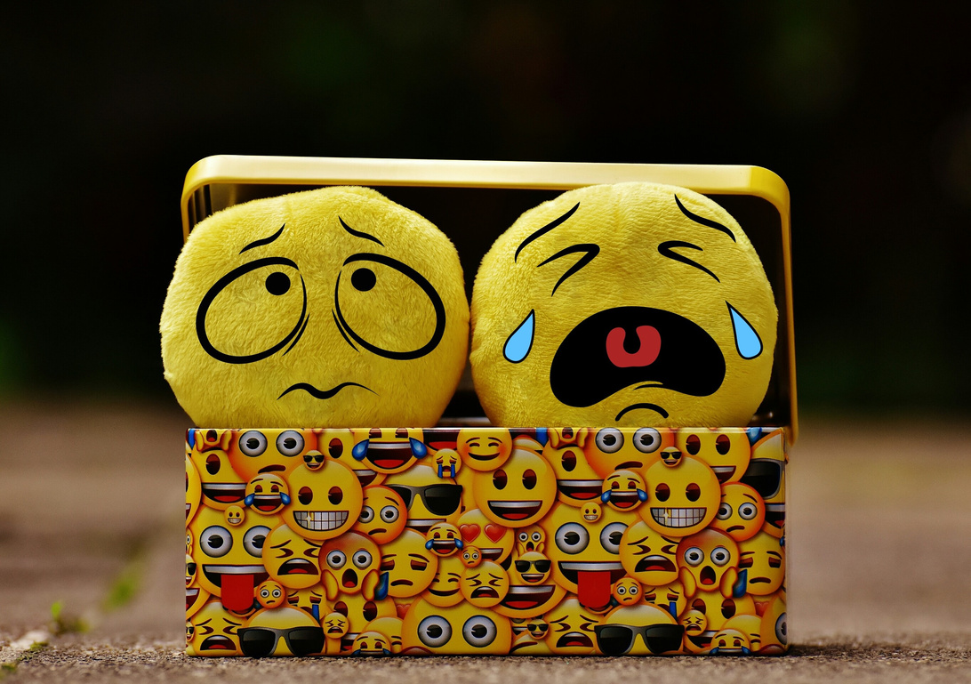 Sad Smilies in a Box